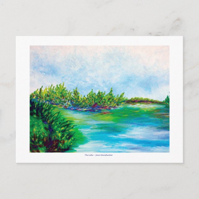 The Lake POST CARD (Front)