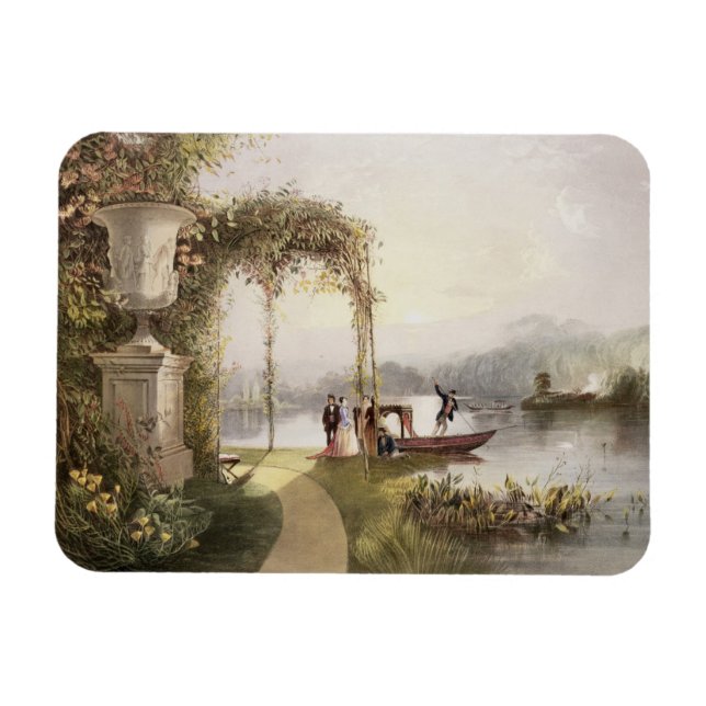The Lake, Trentham Hall Gardens, from 'The Gardens Magnet (Horizontal)