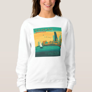 The Lakefront   Chicago, Illinois Sweatshirt