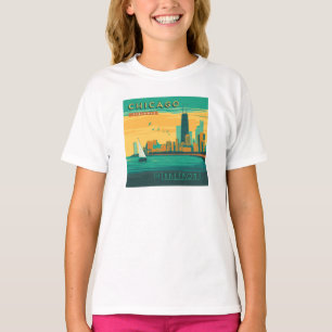 The Lakefront Chicago, Illinois T-Shirt