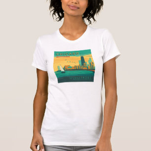 The Lakefront   Chicago, Illinois T-Shirt