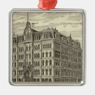 The Lakeside Building, Chicago Metal Ornament