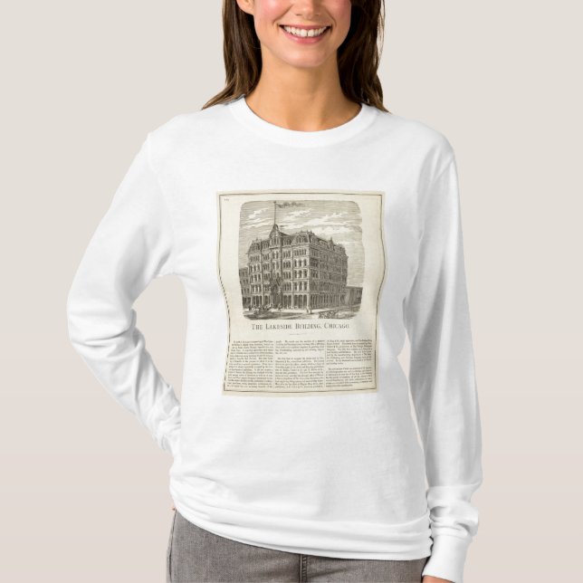 The Lakeside Building, Chicago T-Shirt (Front)