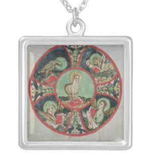 The Lamb of God Silver Plated Necklace