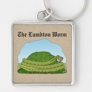 The Lambton Worm Keychain