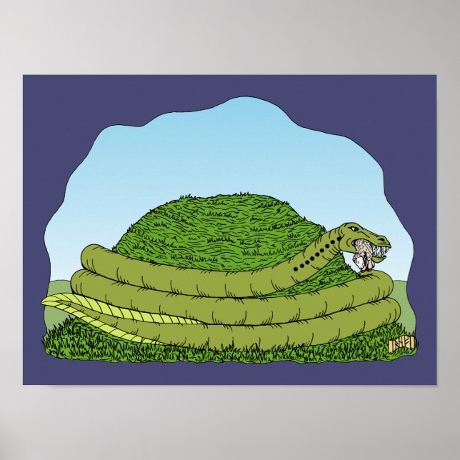 The Lambton Worm Poster (Front)