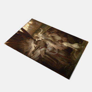 The Lament for Lcarus by Herbert Draper 1898 Doormat