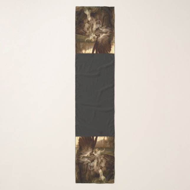 The Lament for Lcarus by Herbert Draper 1898 Scarf (Front)