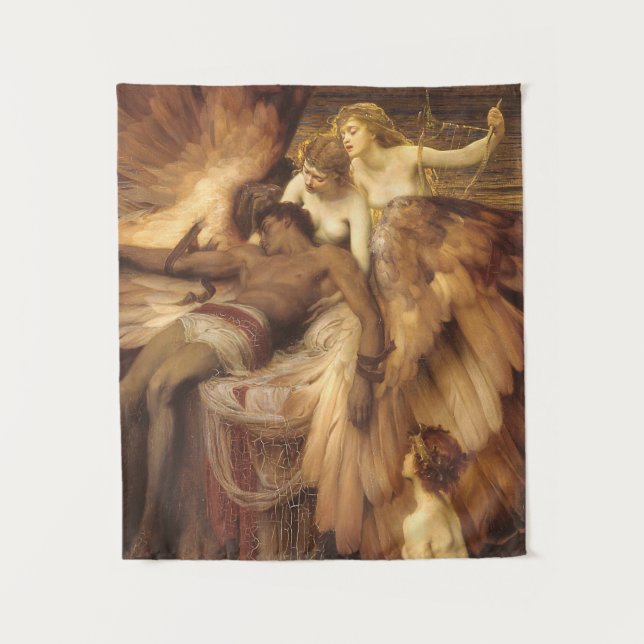 The Lament Of Icarus By Herbert James Draper Tapestry (Front)