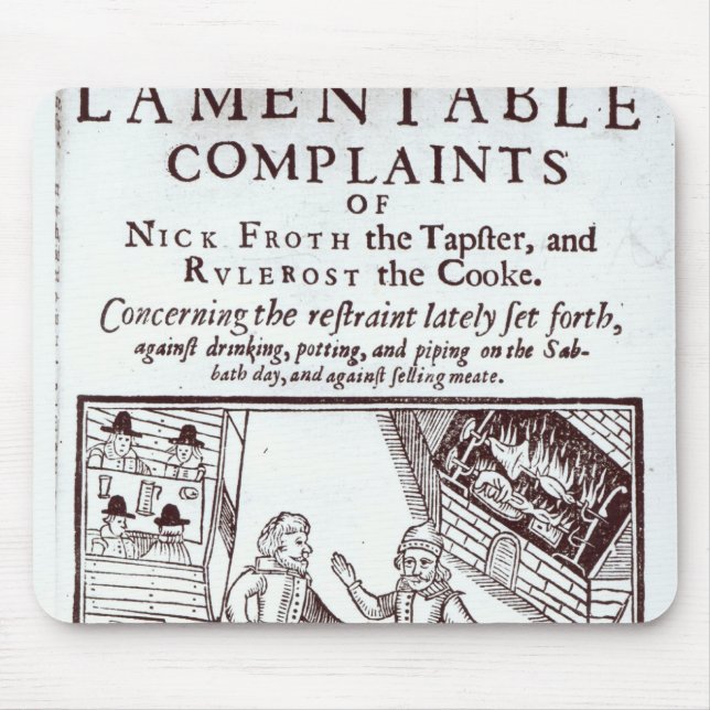 The Lamentable Complaints Mouse Pad (Front)