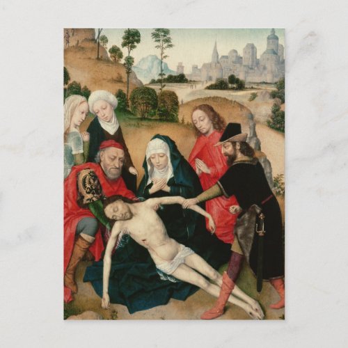 The Lamentation 1470s Postcard