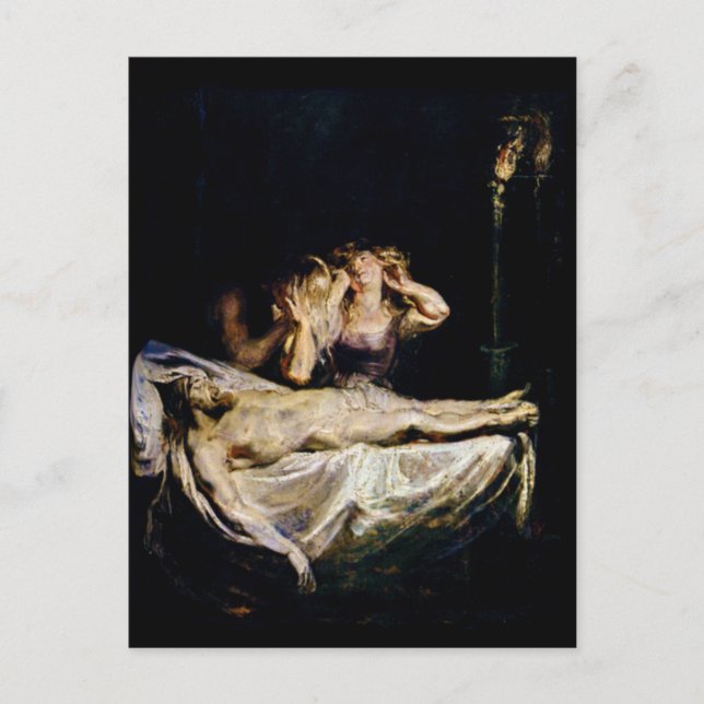 The Lamentation of Jesus Christ - Rubens Postcard (Front)