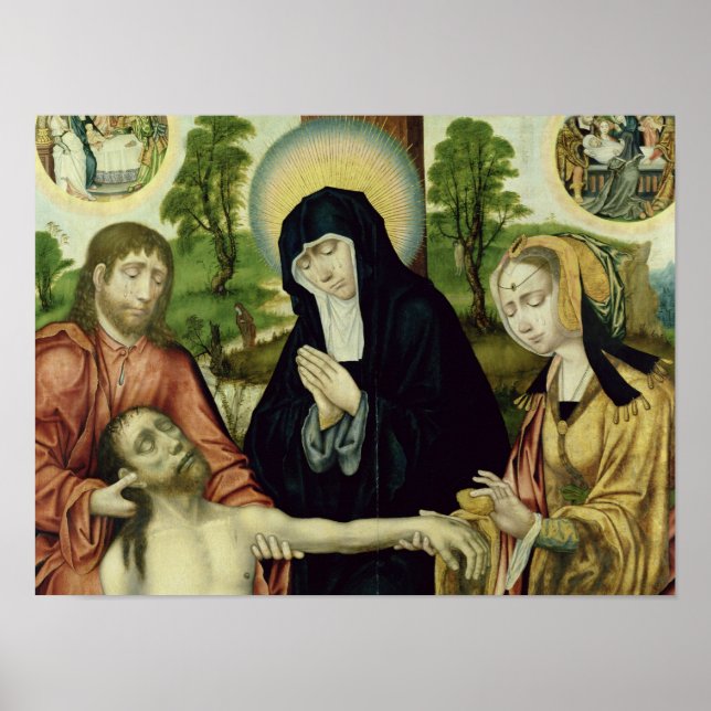 The Lamentation of the Dead Christ, c.1520 Poster (Front)