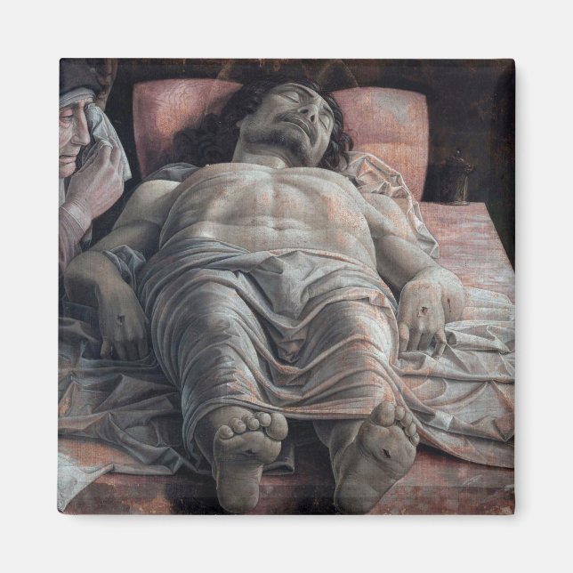 The Lamentation over the Dead Christ, Mantegna Magnet (Front)