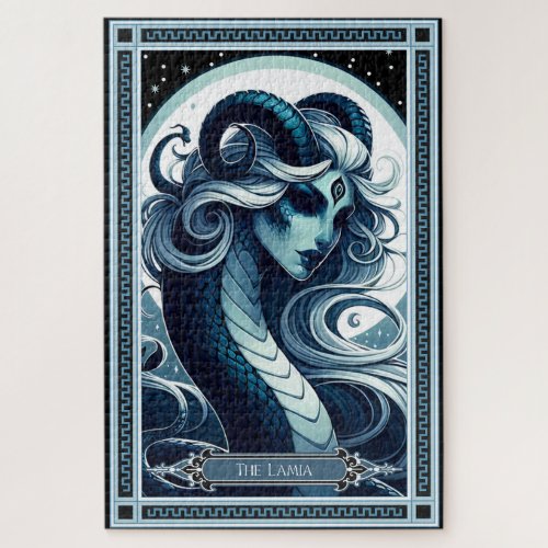 The Lamia Tarot Card Jigsaw Puzzle