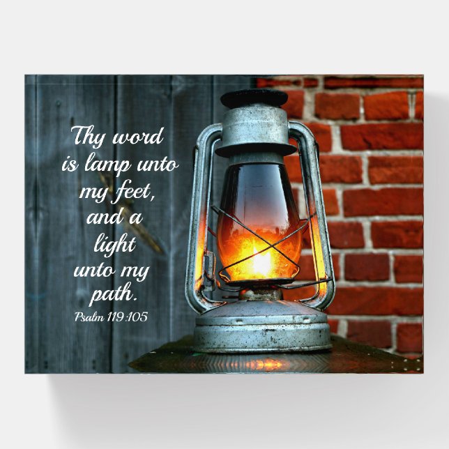 The Lamp Paperweight (Front)