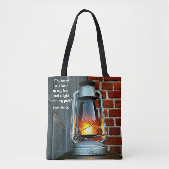 The Lamp Tote Bag (Front)