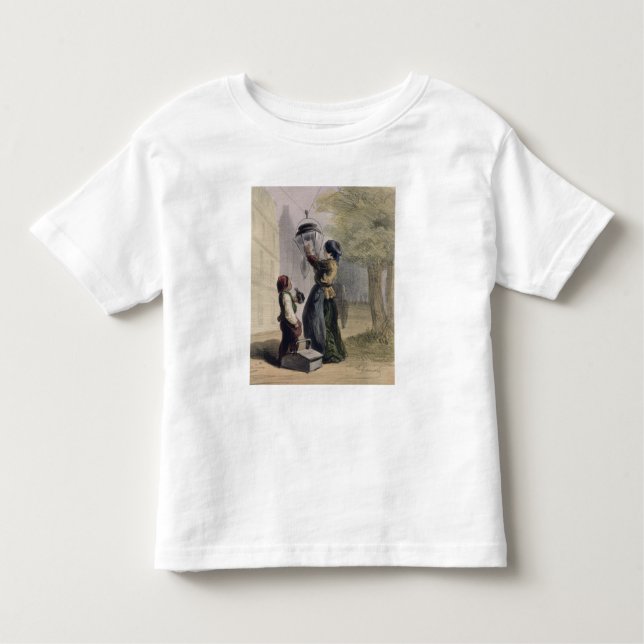 The Lamplighter, from 'Les Femmes de Paris' Toddler T-shirt (Front)