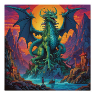 The Land Is the Dragon Poster