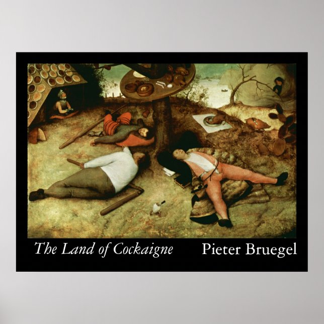 The Land of Cockaigne - 1567 Poster (Front)