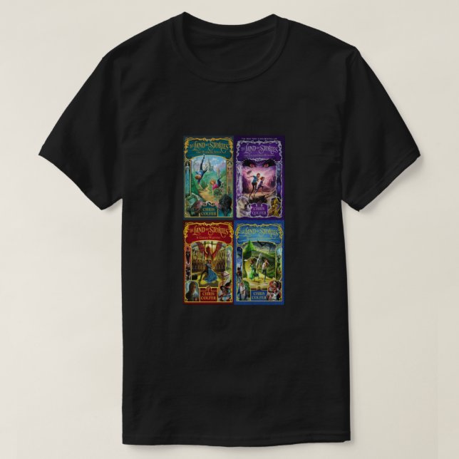 The Land Of Stories Fitted T-Shirt (Design Front)
