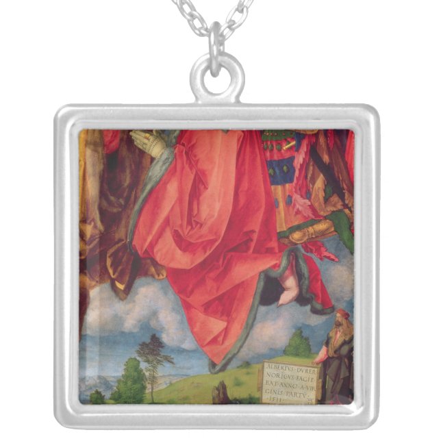 The Landauer Altarpiece, All Saints Day, 1511 2 Silver Plated Necklace (Front)