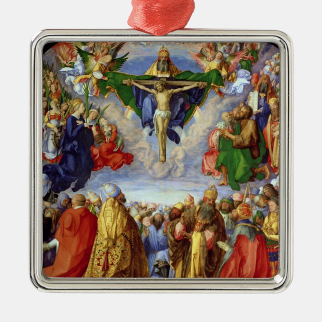 The Landauer Altarpiece, All Saints Day, 1511 Metal Ornament (Front)