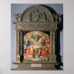 The Landauer Altarpiece, All Saints Day, 1511 Poster