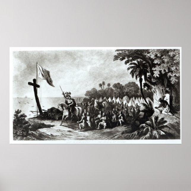 The Landing at Tampa Bay Poster (Front)