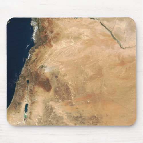 The lands of Israel along the eastern shore Mouse Pad