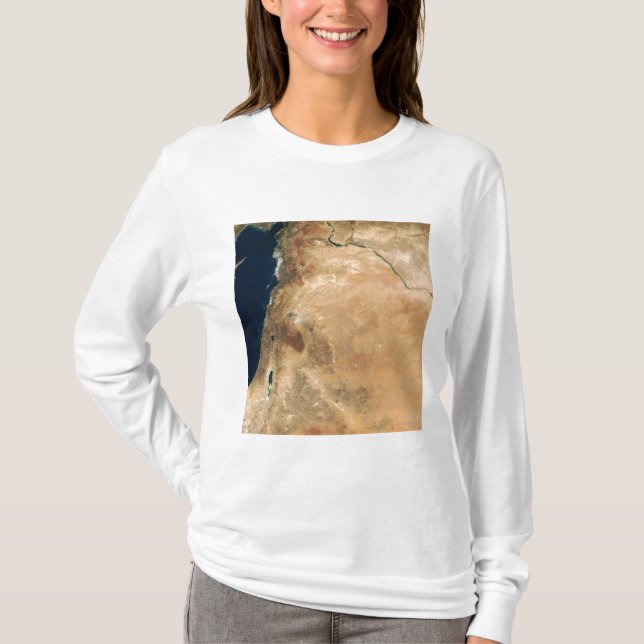 The lands of Israel along the eastern shore T-Shirt (Front)
