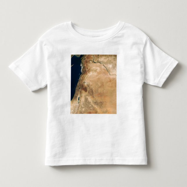 The lands of Israel along the eastern shore Toddler T-shirt (Front)