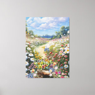 the Language of Flowers Canvas Print