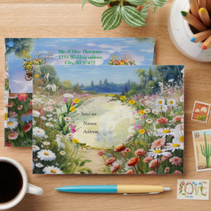 The Language of Flowers Envelope
