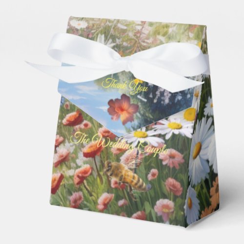 The Language of Flowers Favor Boxes