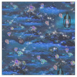 The Language of Light symbols Fabric