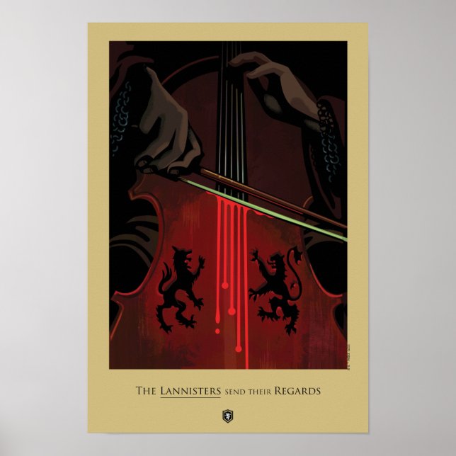 The Lannisters Send Their Regards Poster (Front)