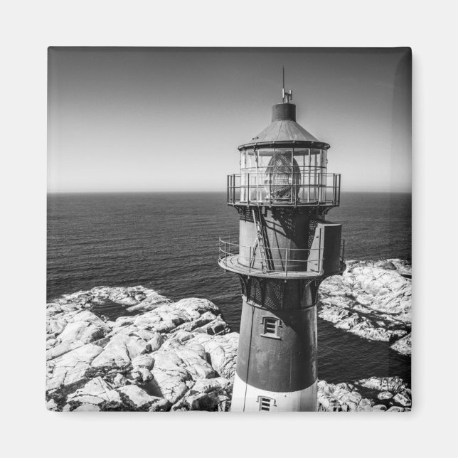 The Lantern Room of a Lighthouse | Bømlo Norway Magnet (Front)