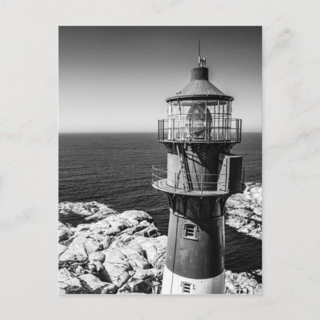 The Lantern Room of a Lighthouse | Bømlo Norway Postcard (Front)