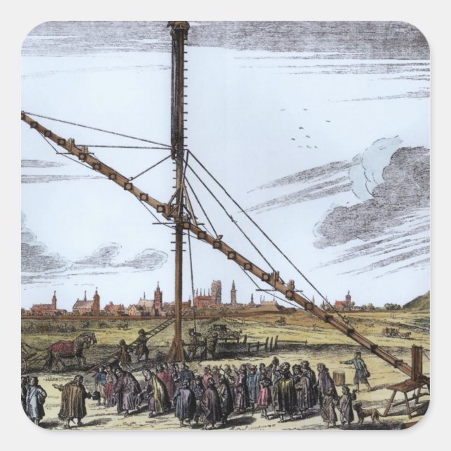 The Large Astronomical Telescope Square Sticker (Front)