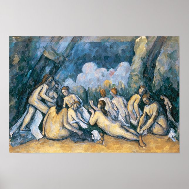 The Large Bathers, c.1900-05 Poster (Front)
