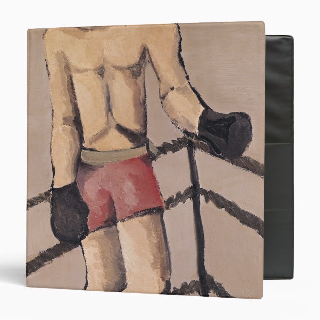 The Large Boxer 3 Ring Binder (Front/Inside)