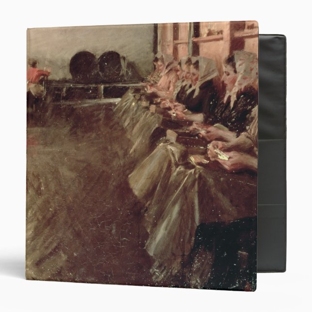 The Large Brewery, 1890 3 Ring Binder (Front/Inside)
