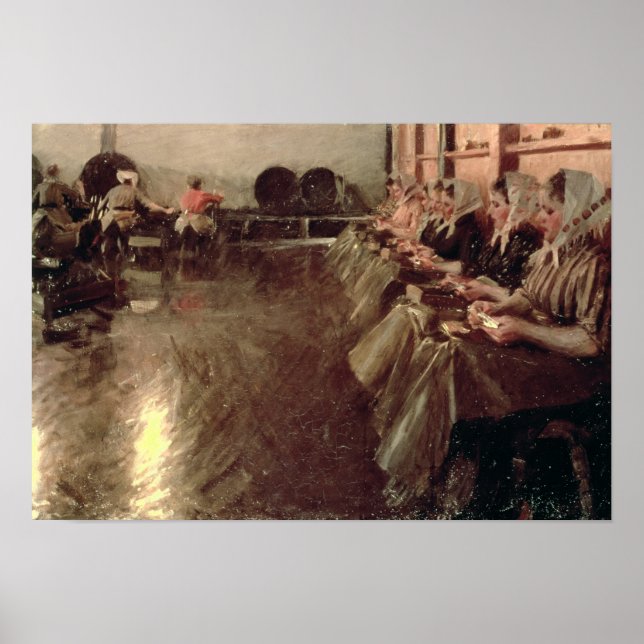 The Large Brewery, 1890 Poster (Front)