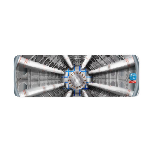 The Large Hadron Collider Label (Front)