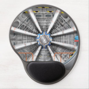 The Large Hadron Collider (LHC) Gel Mouse Pad