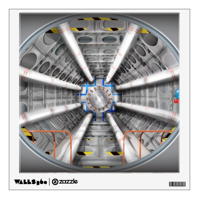 The Large Hadron Collider Wall Decal (Front)
