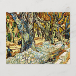 The Large Plane Trees By Vincent Van Gogh