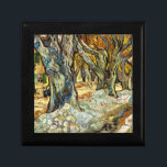 The Large Plane Trees By Vincent Van Gogh Gift Box<br><div class="desc">Vintage The Large Plane Trees By Vincent Van Gogh.Vincent Van Gogh was a famous artist. He was a dutch post impressionist painter.This painting is in the public domain.</div>