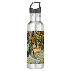 The Large Plane Trees By Vincent Van Gogh Stainless Steel Water Bottle
